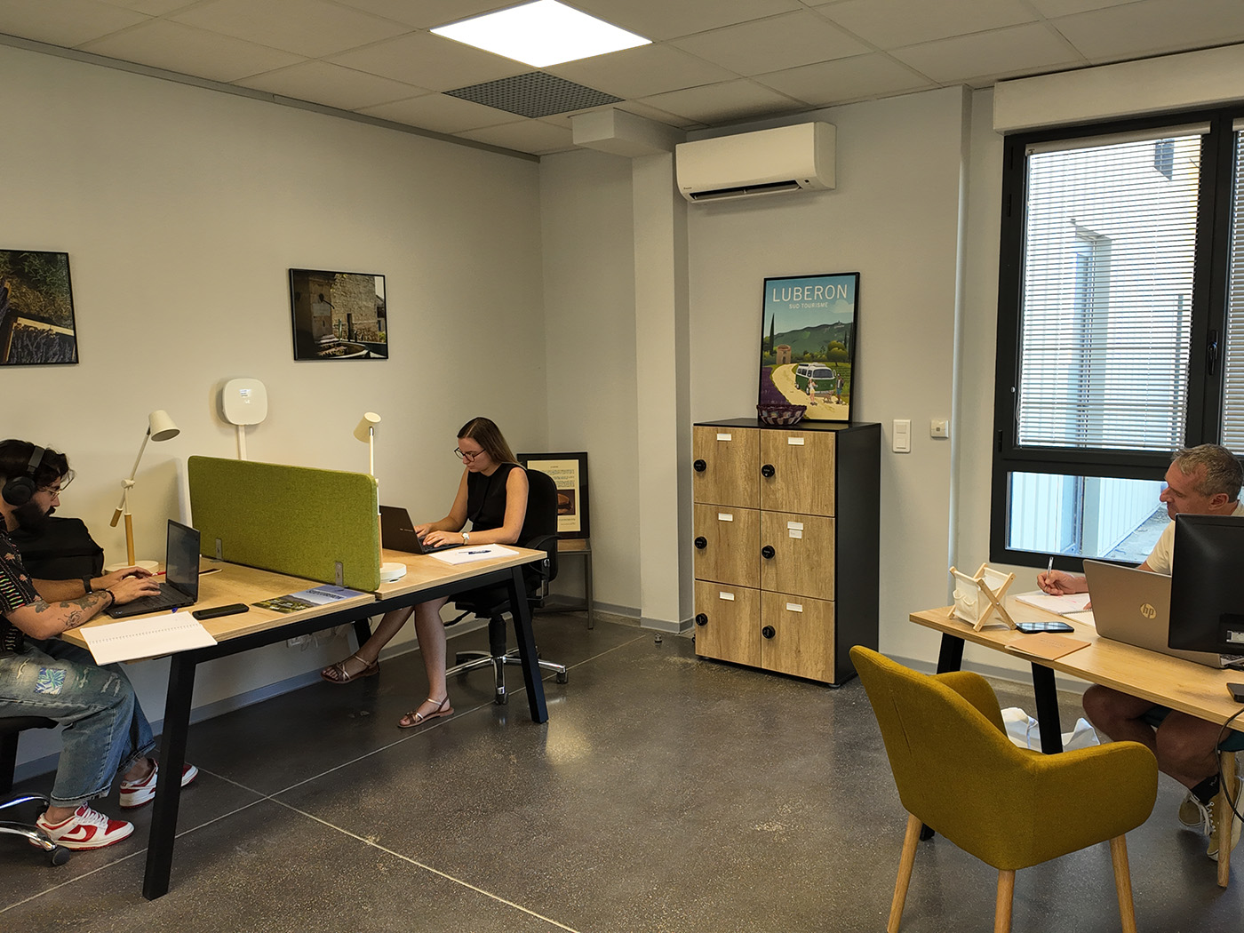 bureau espace de coworking